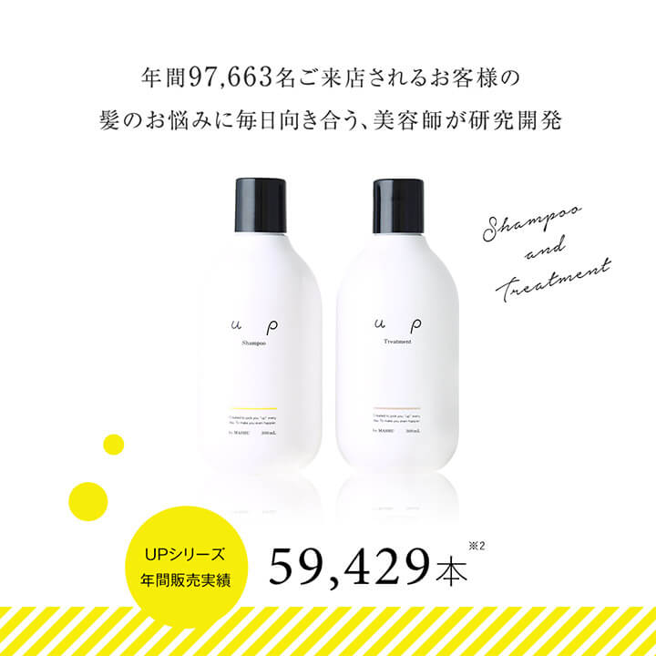 年間97,663名ご来店されるお客様の髪のお悩みに毎日向き合う、美容師が研究開発