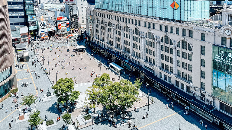 NAMBA HIROBAのサイト画像